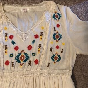 Beautiful tribal designed dress!